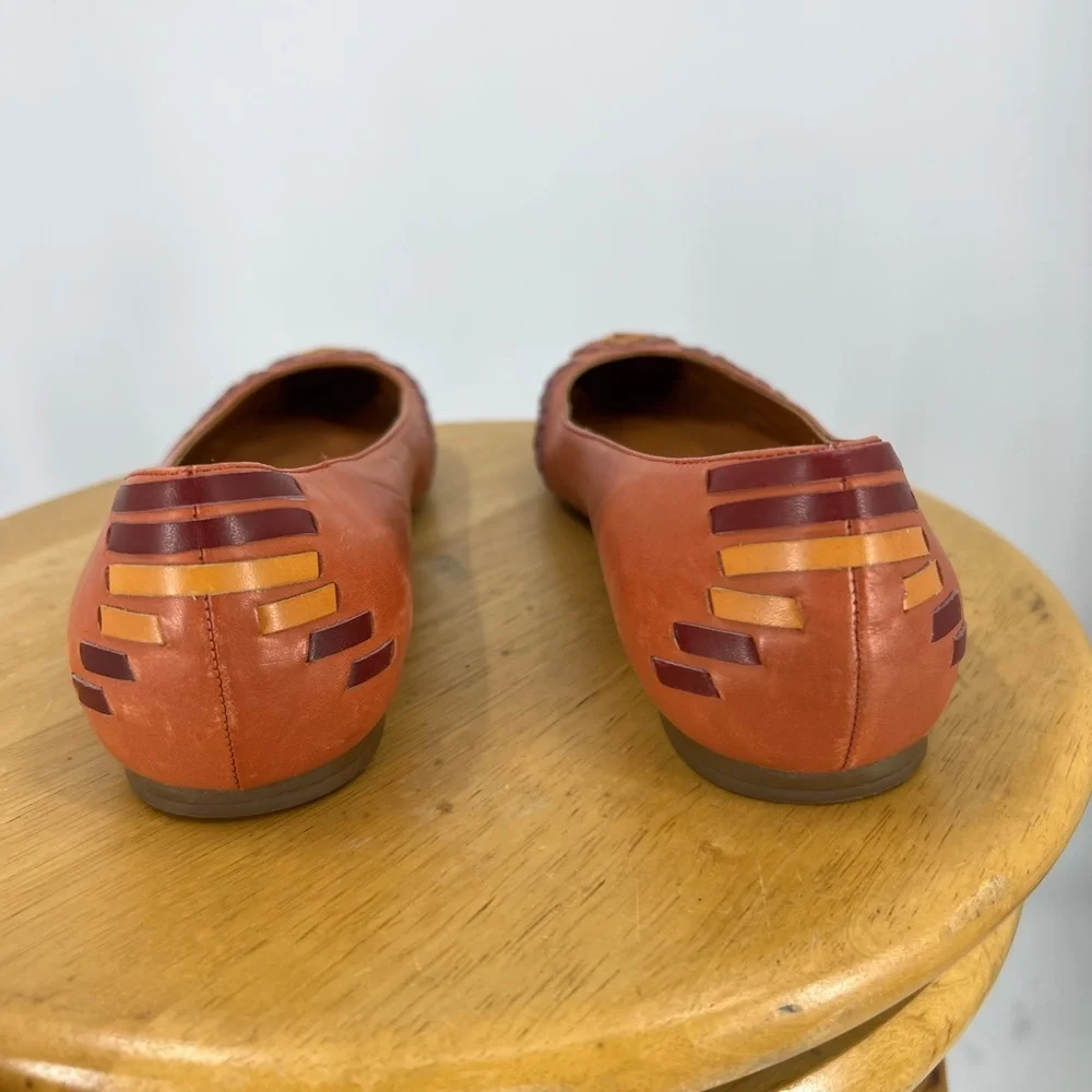 GEOX Respria leather flat 39.5/9.5